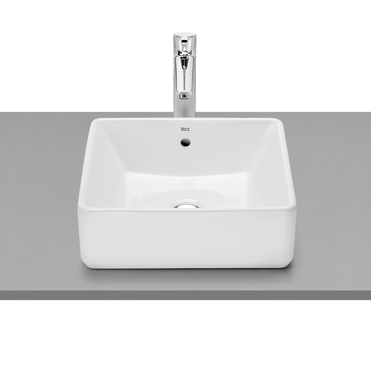 Roca Gap lavabo 39x37 cm rettangolare da appoggio bianco A3270MLS00