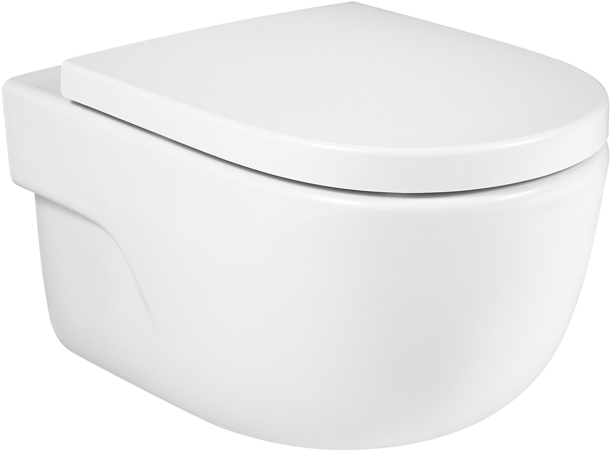 Roca Meridian vaso wc sospeso senza brida bianco A34624LS00