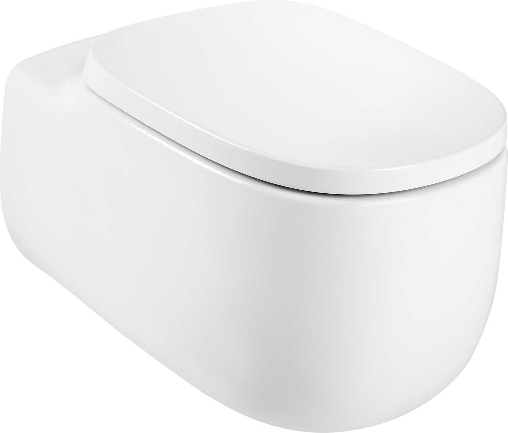 Roca Beyond vaso wc sospeso senza brida bianco A3460B7S00