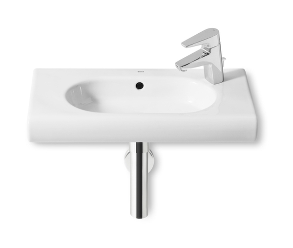 Roca Meridian-N Compacto lavabo 60x32 cm rettangolare a parete bianco A32724TS00