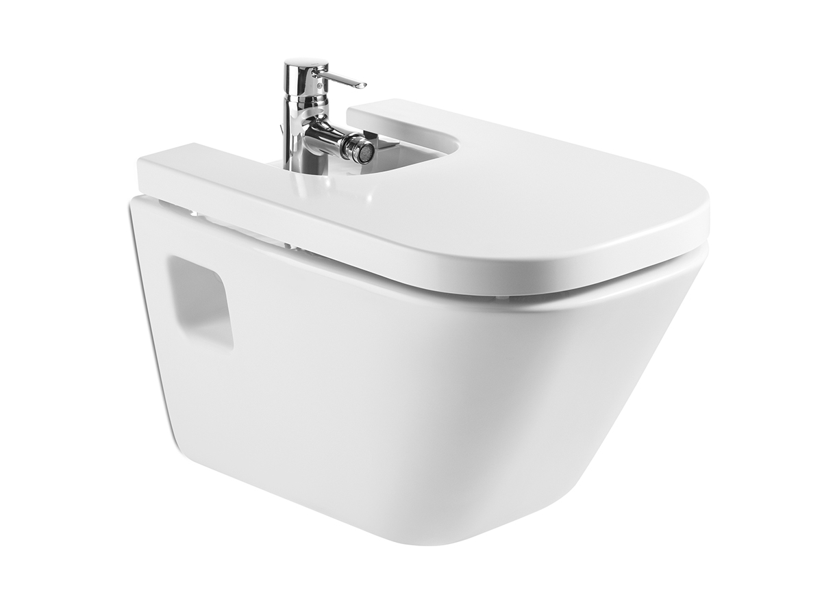 Roca Gap Square bidet sospeso bianco A357475S00