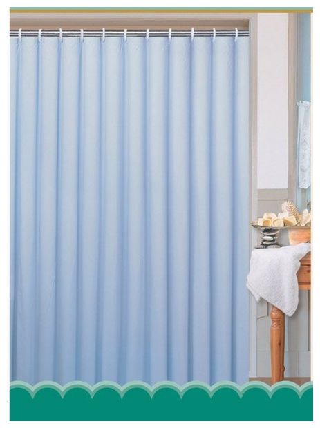Aqualine tenda doccia 180x180 cm blu 0201103 M