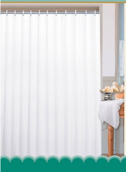 Aqualine tenda doccia 200x180 cm bianco 0201104 B