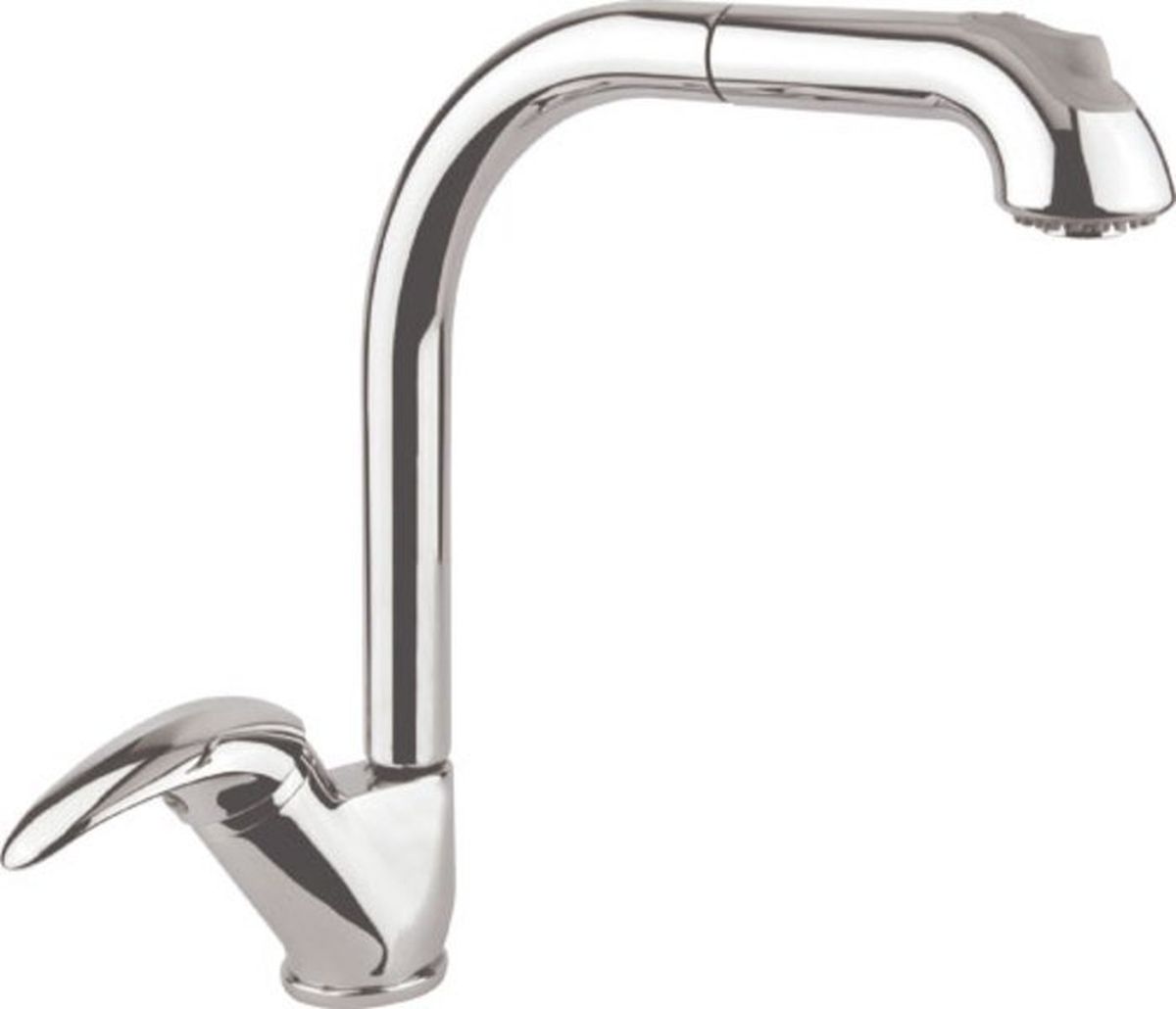 Sapho Axus rubinetto da cucina verticale cromo 1112-72