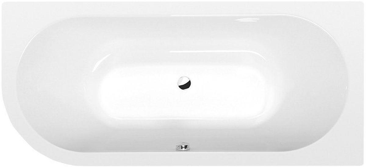 Polysan Viva vasca da bagno angolare 175x80 cm destra bianco 78119