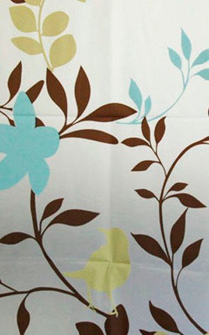 Aqualine tenda doccia 180x180 cm bianco-multicolore ZV012