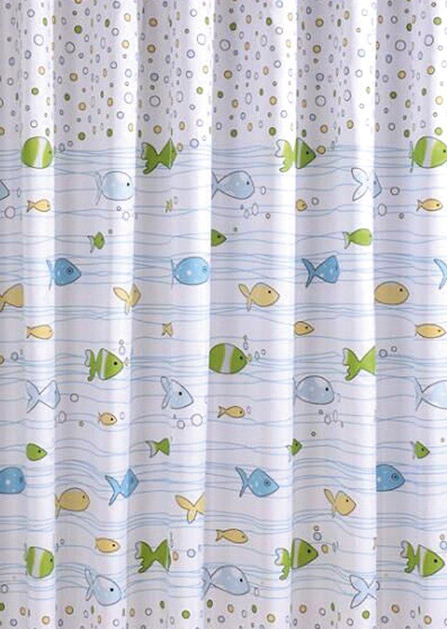 Aqualine tenda doccia 180x180 cm bianco-multicolore ZV024