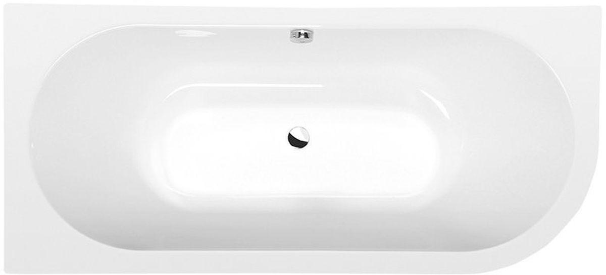Polysan Viva vasca da bagno angolare 180x75 cm sinistra bianco 72099M