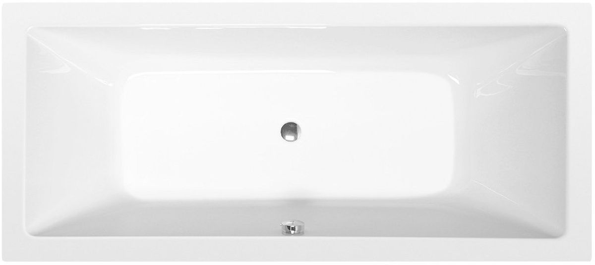 Polysan Krysta vasca da bagno rettangolare slim 180x70 cm bianco 72906S