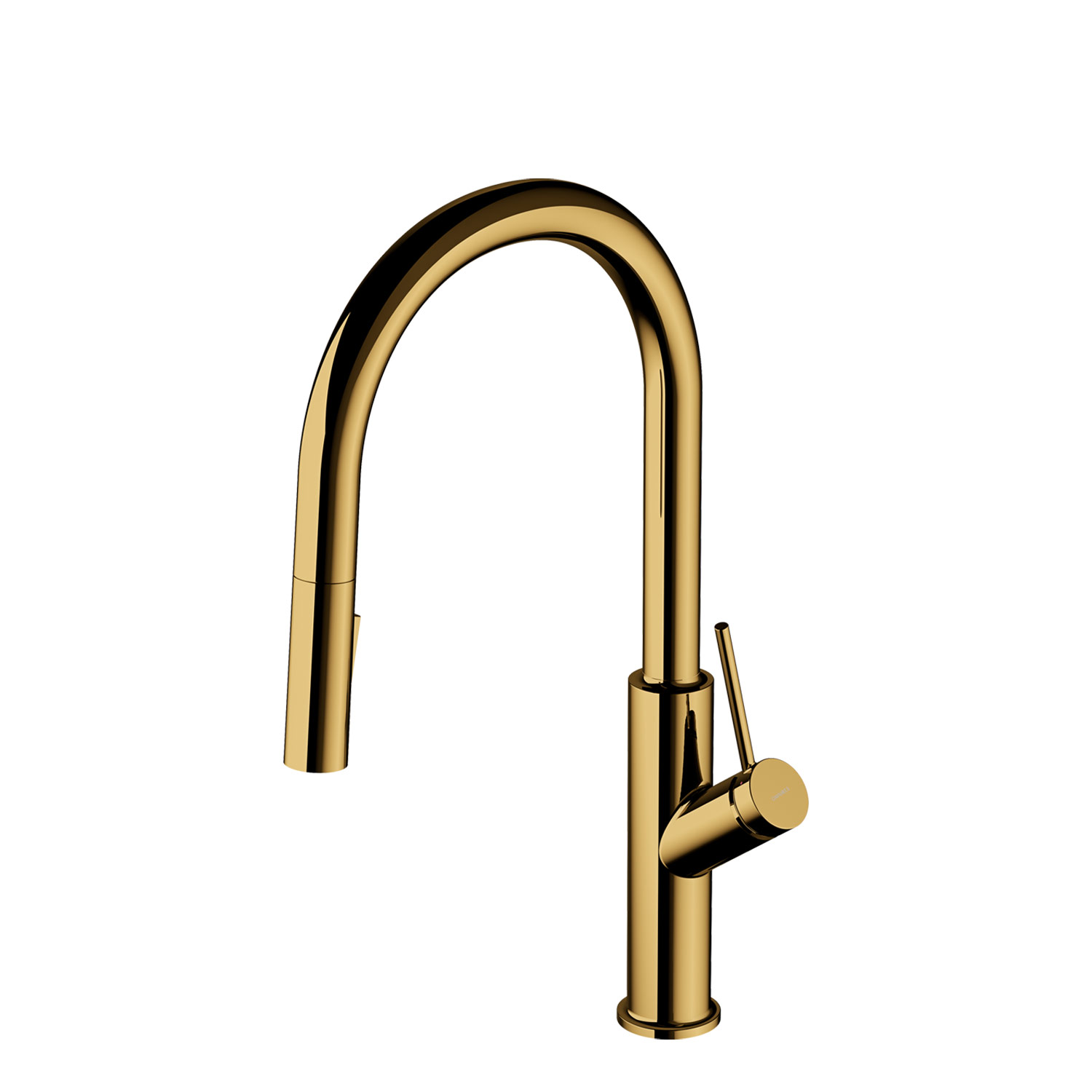 Omnires Bend rubinetto da cucina verticale oro/oro antico BE6455GL