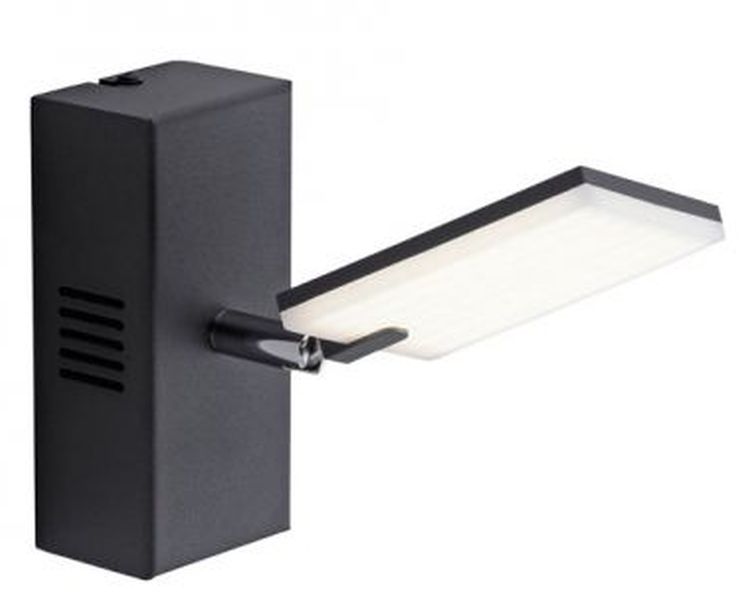 Paul Neuhaus Pure-Mira lampada da parete 1x6 W nero 9353-18
