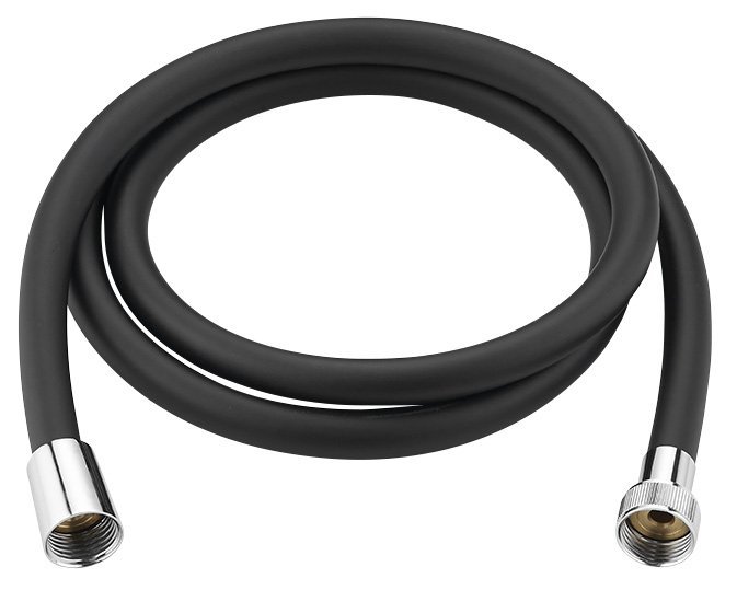 Aqualine Nopel flessibile doccia 150 cm nero 11079