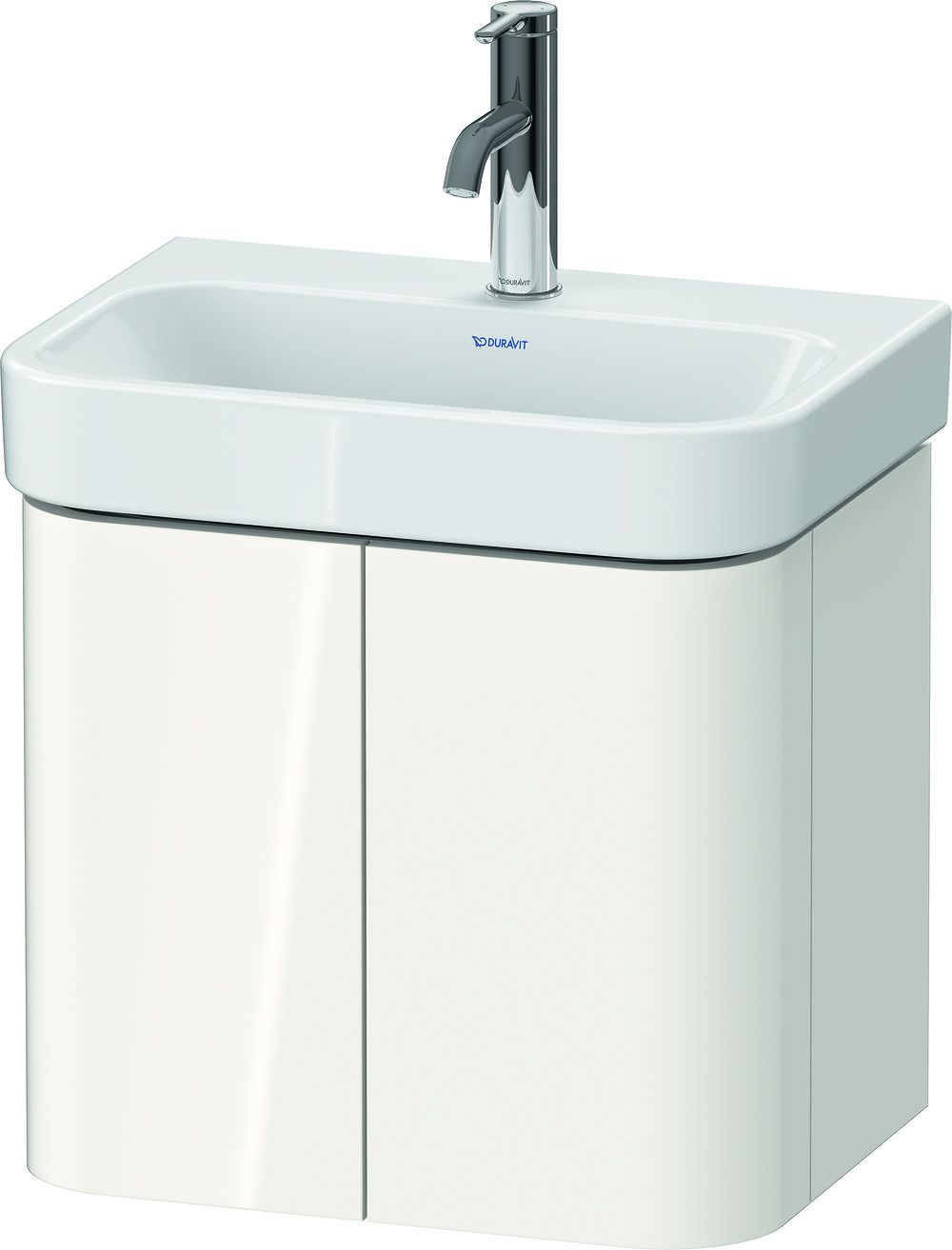 Duravit Happy D.2 armadietto 47.5x35x41.5 cm sottolavabo sospeso bianco HP4384022220000