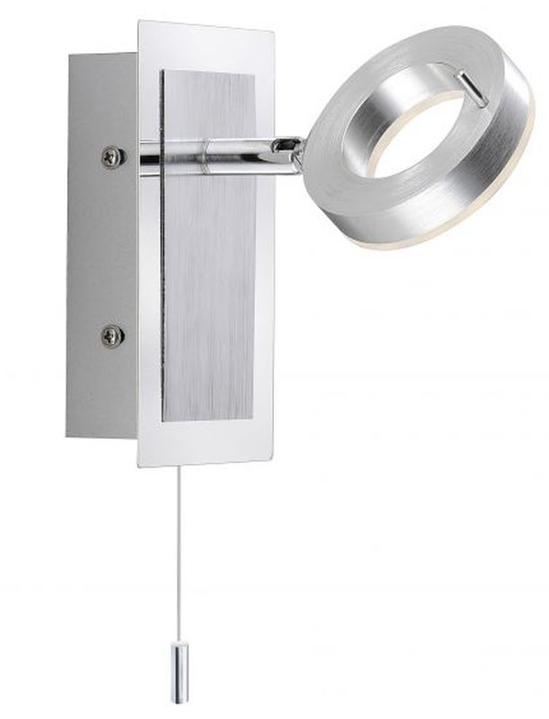 Paul Neuhaus Sileda lampada da parete 1x6 W alluminio 9785-96