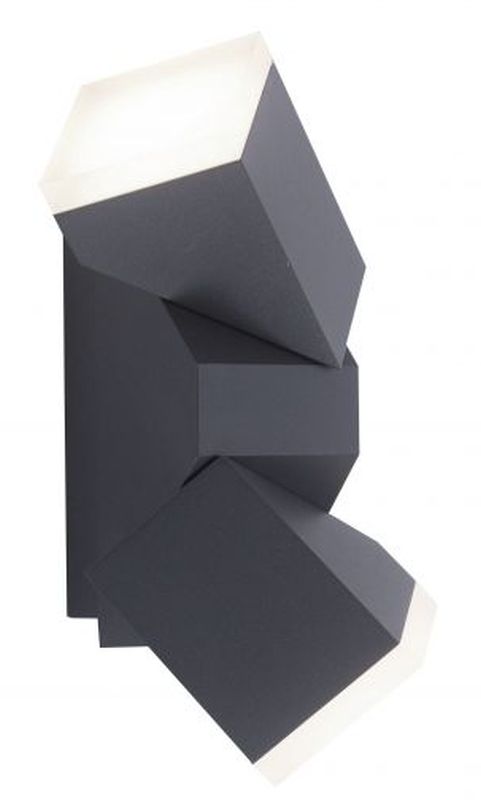 Paul Neuhaus Ryan lampada da parete per esterni 2x5 W antracite 9722-13