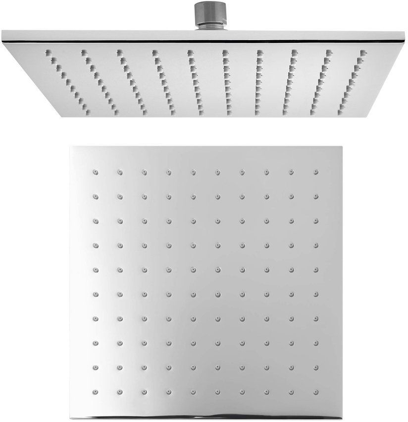 Sapho soffione doccia 25x25 cm quadrata cromo 1203-05
