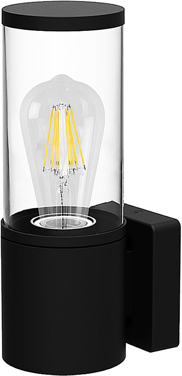 Rabalux Wellington lampada da parete per esterni 1x60 W nero 7502