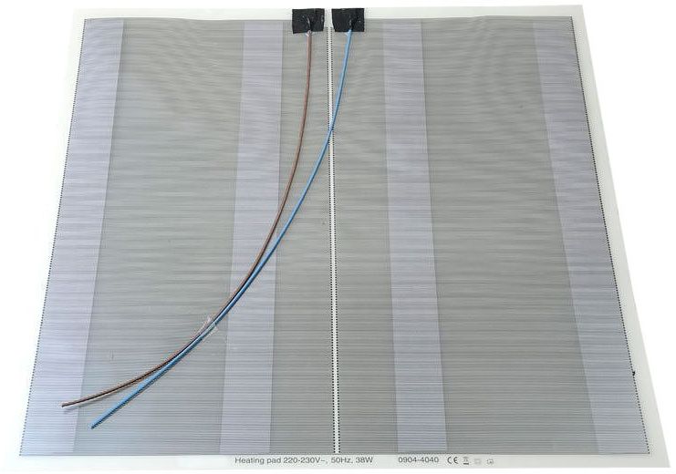 Sapho tappetino riscaldante per specchio 40x40 cm quadrata MTF14