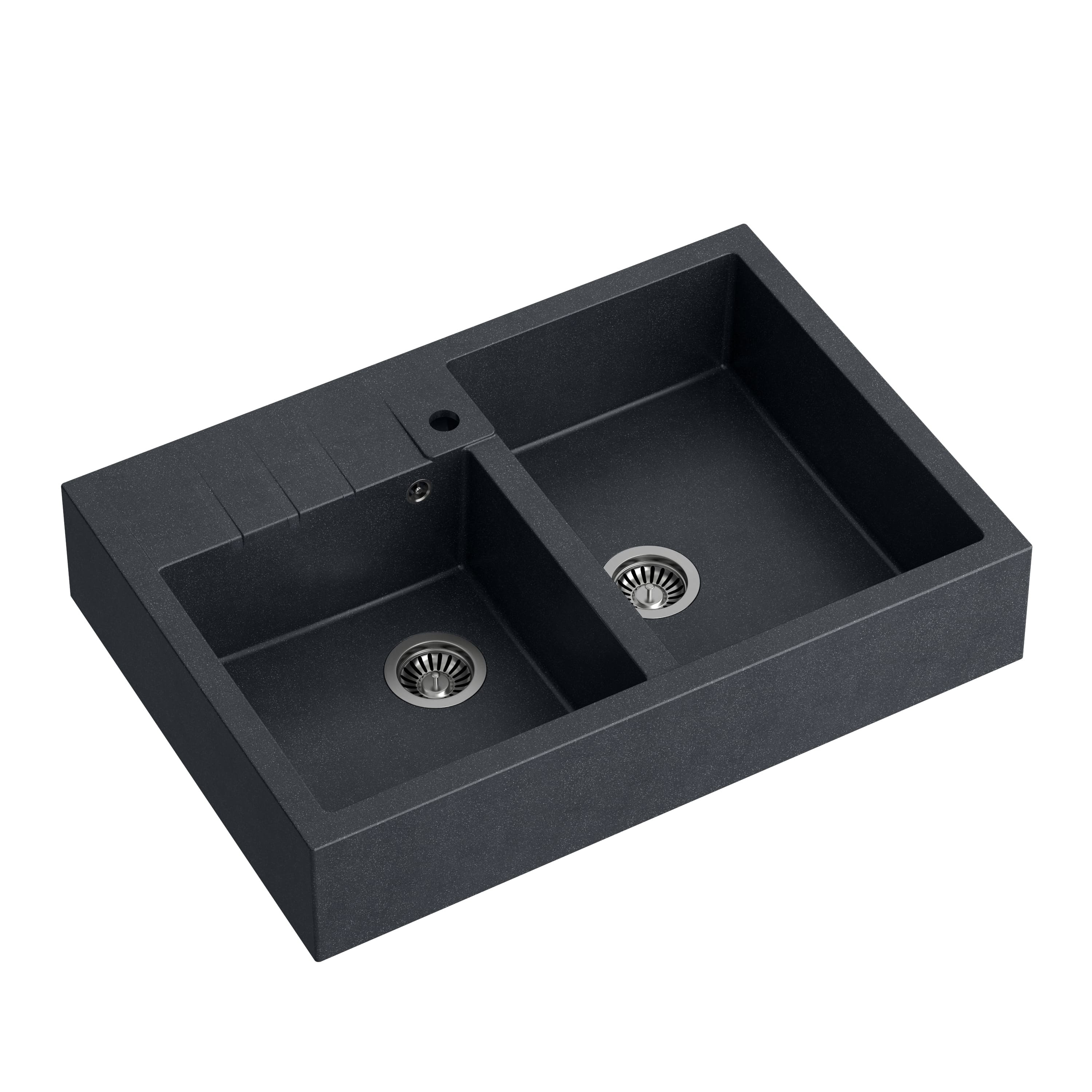 Quadron Bill lavello graniteq 90x62 cm nero HCQB9062U8_BS