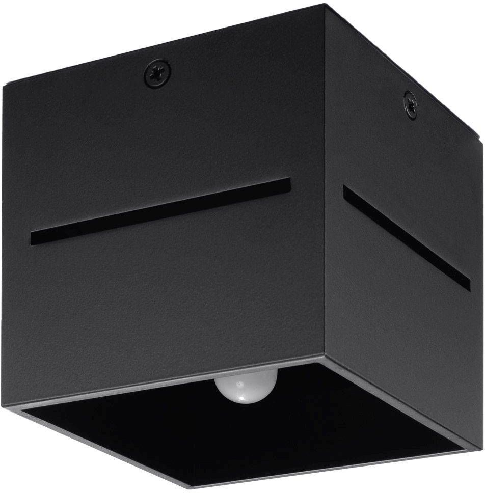 Sollux Lighting Lobo lampada da soffitto 1x40 W nero SL.0207