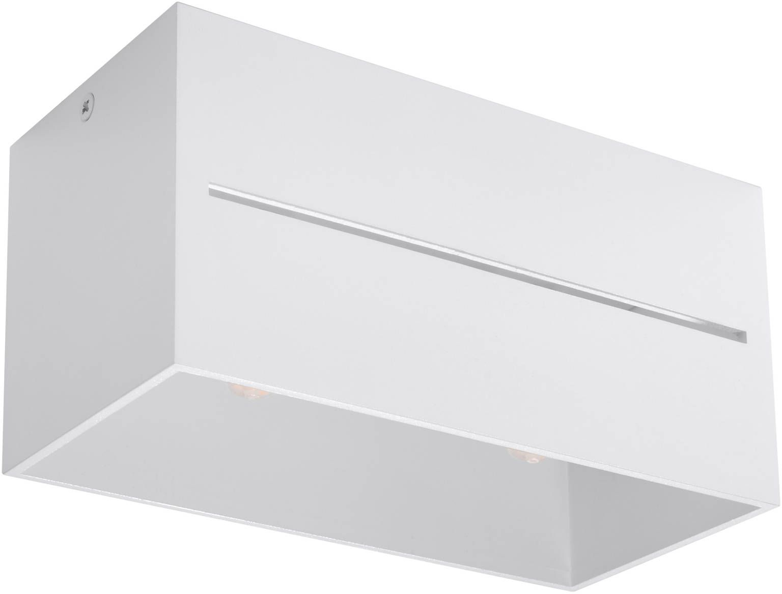 Sollux Lighting Lobo Maxi lampada da soffitto 2x40 W bianco SL.0383