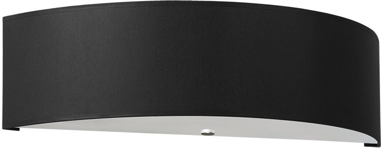 Sollux Lighting Skala lampada da parete 2x60 W nero SL.0764