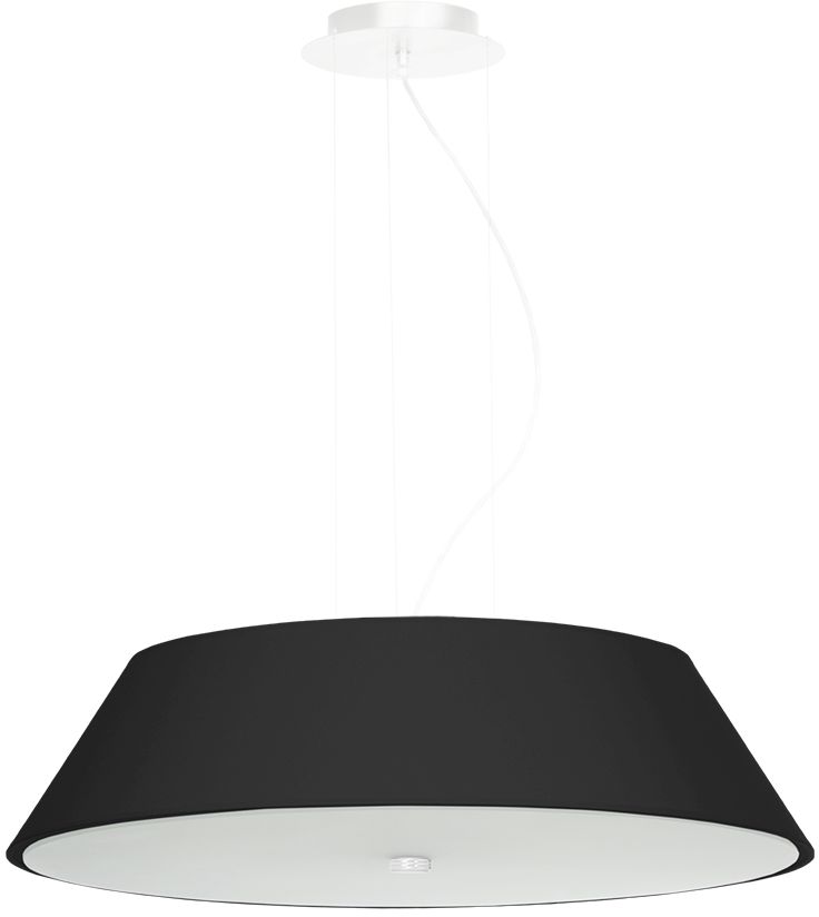 Sollux Lighting Vega 60 lampa wisząca 5x60W czarna SL.0766