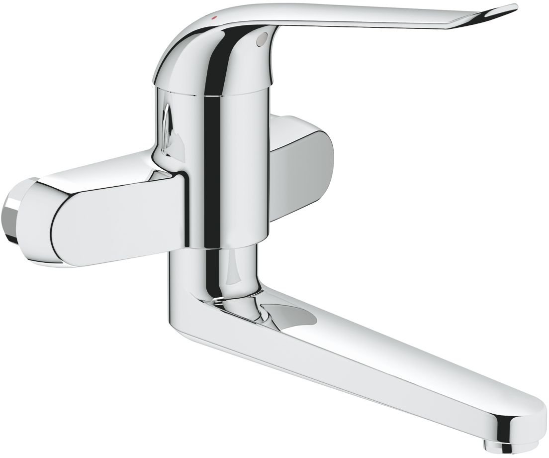 Grohe Euroeco Special rubinetto per lavabo a parete StarLight Chrome 32772000