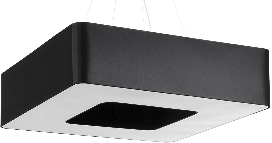 Sollux Lighting Urano 80 lampa wisząca 8x60W czarna SL.0828