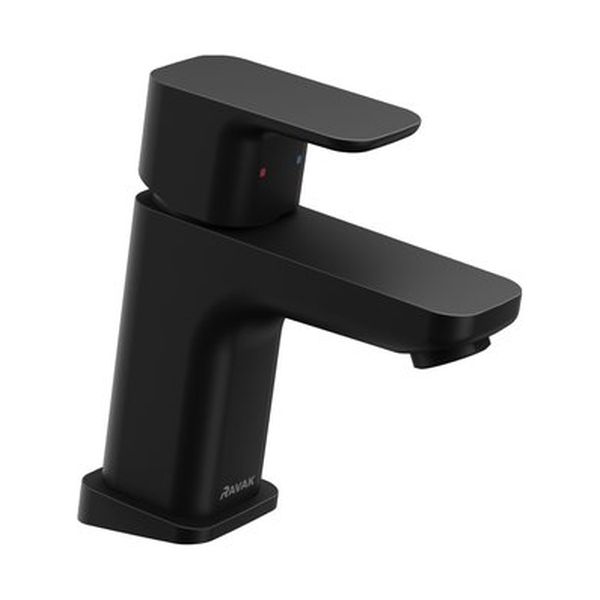 Ravak 10° rubinetto per lavabo verticale nero X070148
