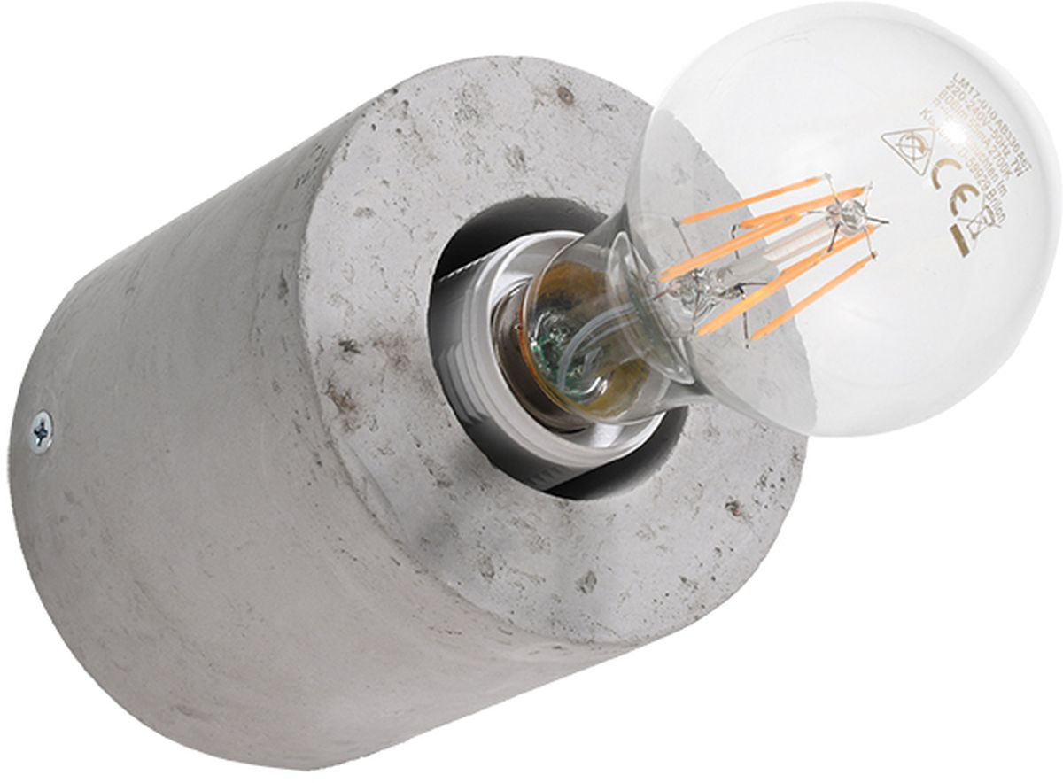 Sollux Lighting Salgado lampada da parete 1x60 W grigio SL.0679