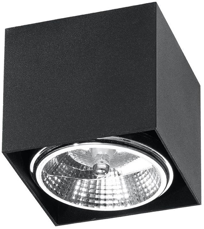 Sollux Lighting Blake lampada da soffitto 1x40 W nero SL.0700