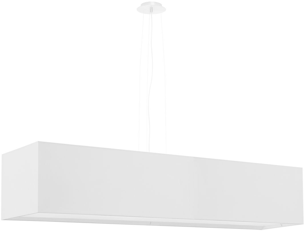 Sollux Lighting Santa 120 lampa wisząca 5x60W biała SL.0781
