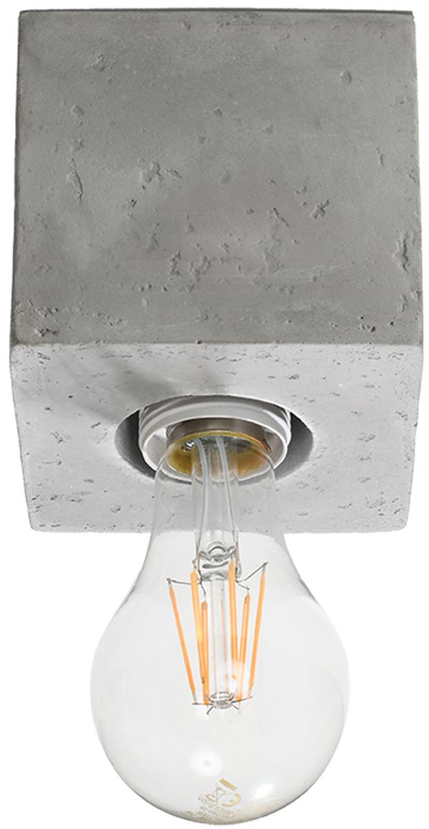 Sollux Lighting Ariz lampada da soffitto 1x60 W grigio SL.0681