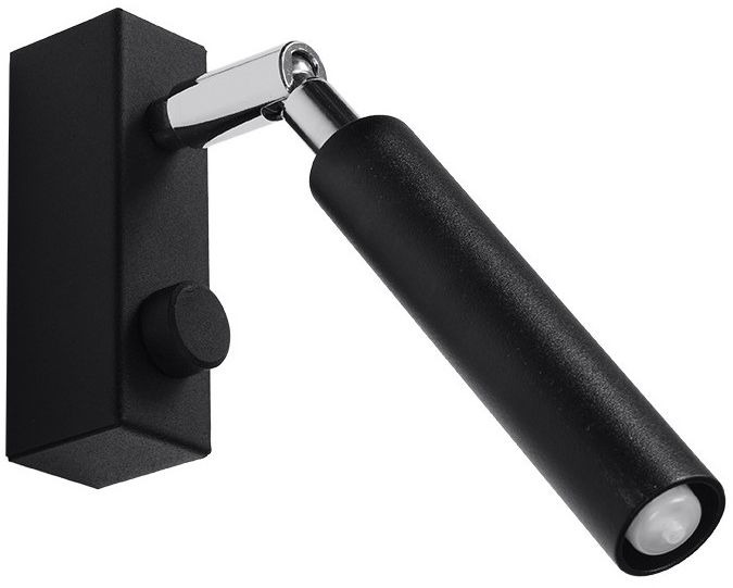 Sollux Lighting lampada da parete 1x40 W nero SL.0897