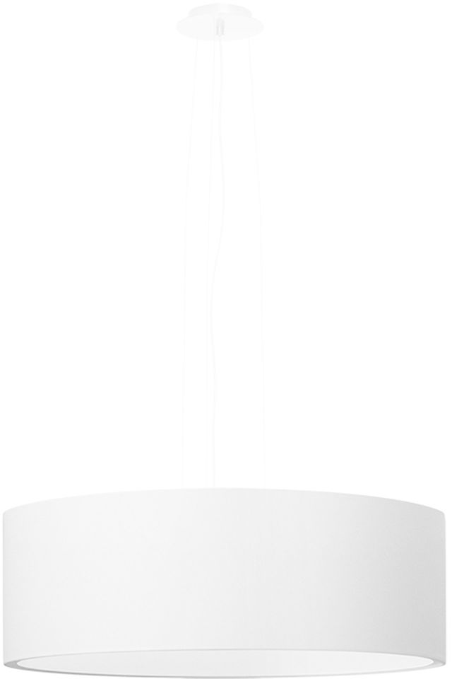 Sollux Lighting Rollo 45 lampa wisząca 3x60W biała SL.0830