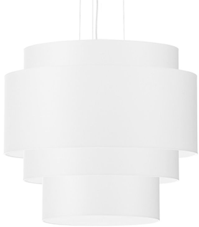 Sollux Lighting Reflexion 50 lampa wisząca 5x60W biała SL.0831