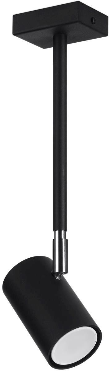 Sollux Lighting Norano lampada da soffitto 1x12 W nero SL.1074