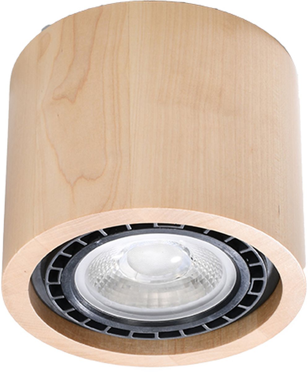 Sollux Lighting Basic lampada da soffitto 1x40 W legno SL.0913