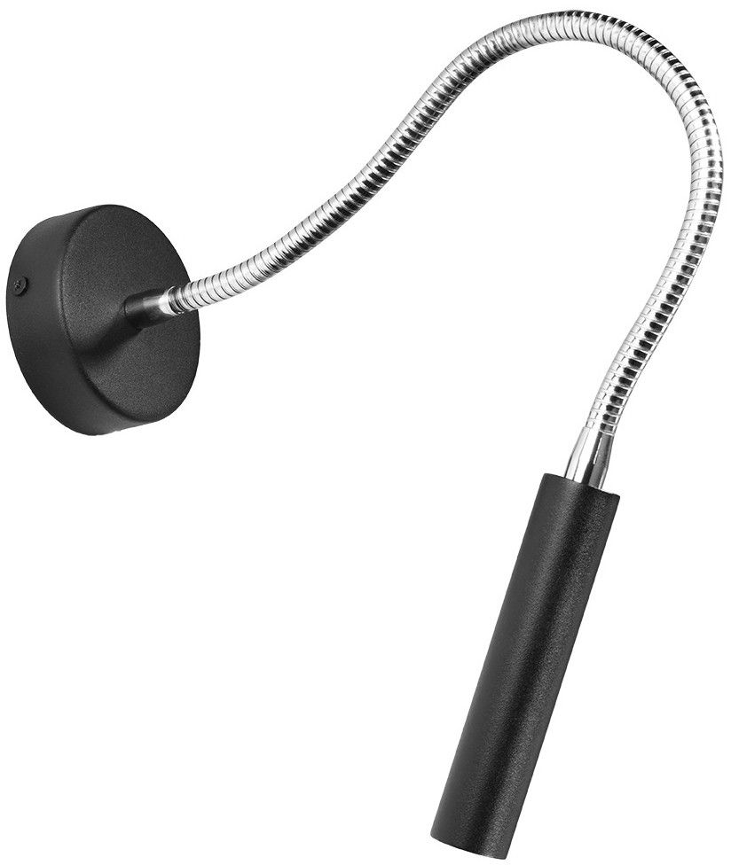 Sollux Lighting Axil lampada da parete 1x40 W nero SL.0910