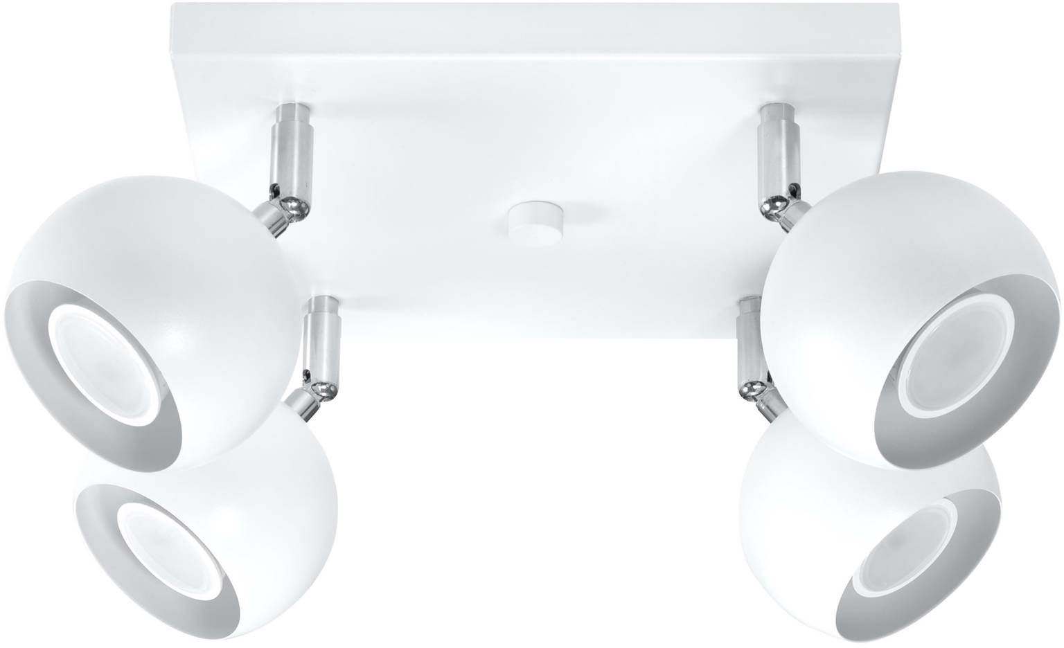 Sollux Lighting Oculare lampada da soffitto 4x40 W bianco SL.0440