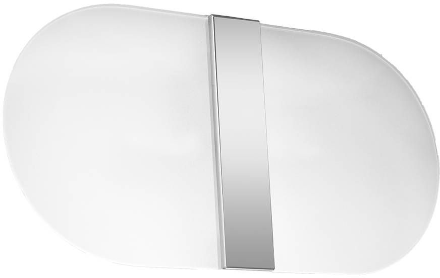 Sollux Lighting Salia lampada da parete 2x40 W bianco-cromo SL.1004