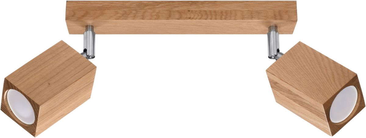 Sollux Lighting Keke lampada da soffitto 2x40 W legno SL.1036
