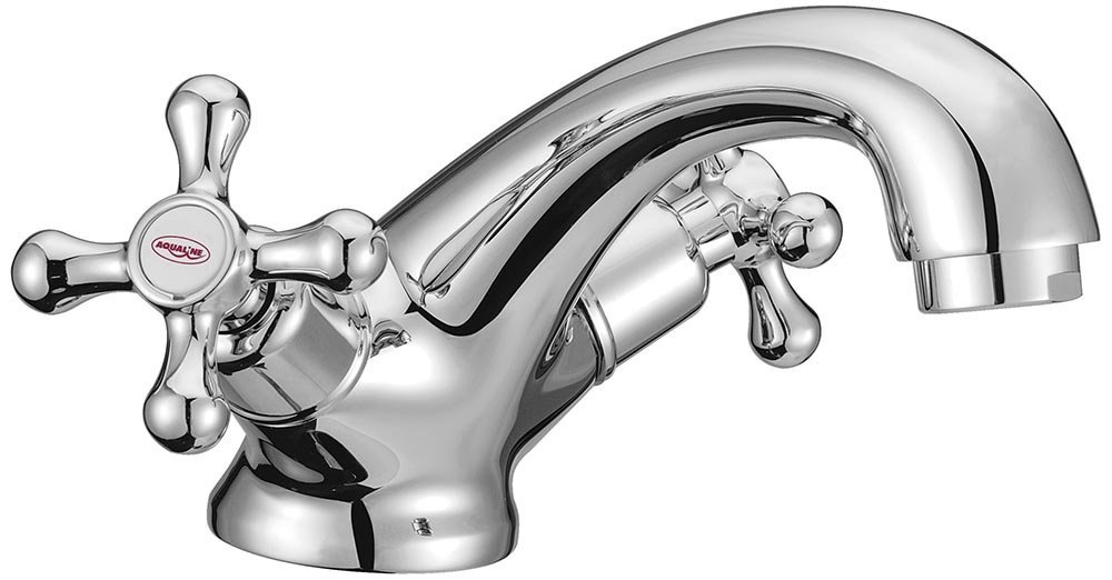 Aqualine Victoria rubinetto per lavabo verticale cromo VC02