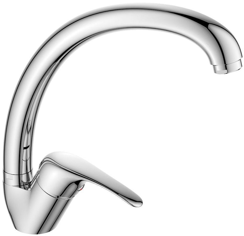 Aqualine Kasiopea rubinetto da cucina verticale cromo 1107-65