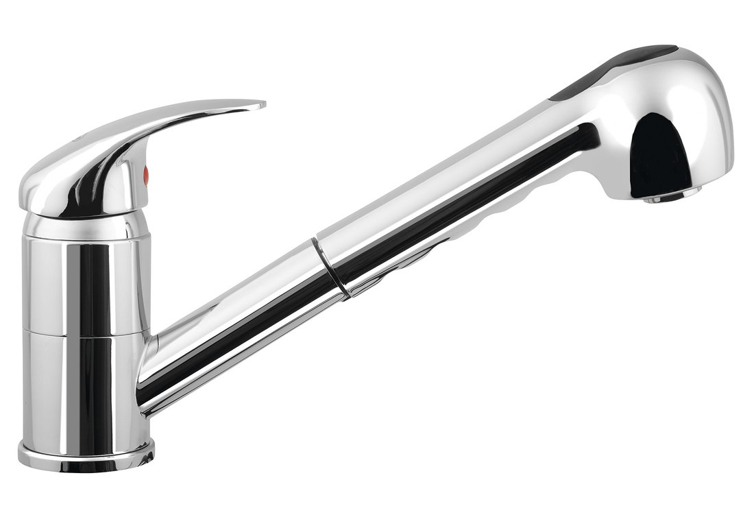 Aqualine Kasiopea rubinetto da cucina verticale cromo 1107-70