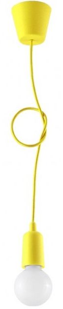 Sollux Lighting Diego lampada sospesa 1x60 W giallo SL.0578