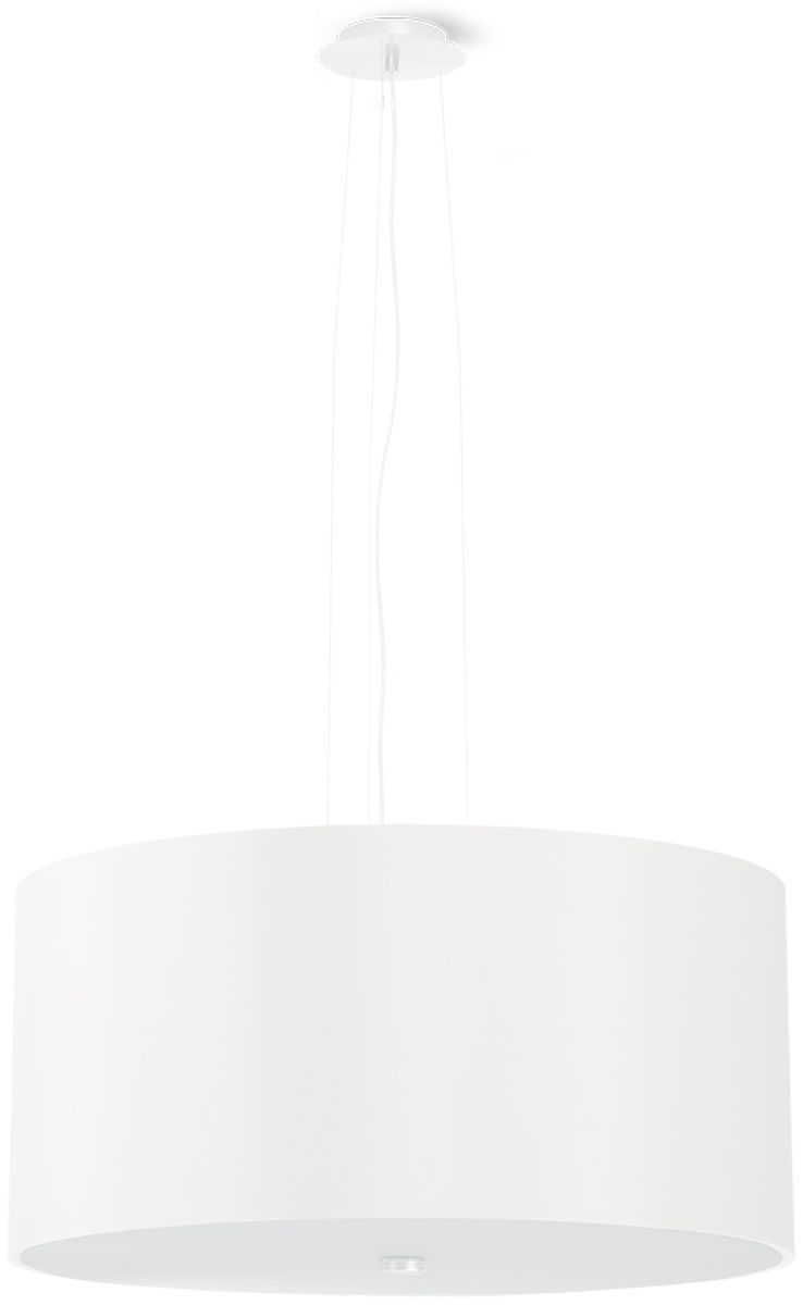 Sollux Lighting Otto lampa wisząca 5x60W biała SL.0743