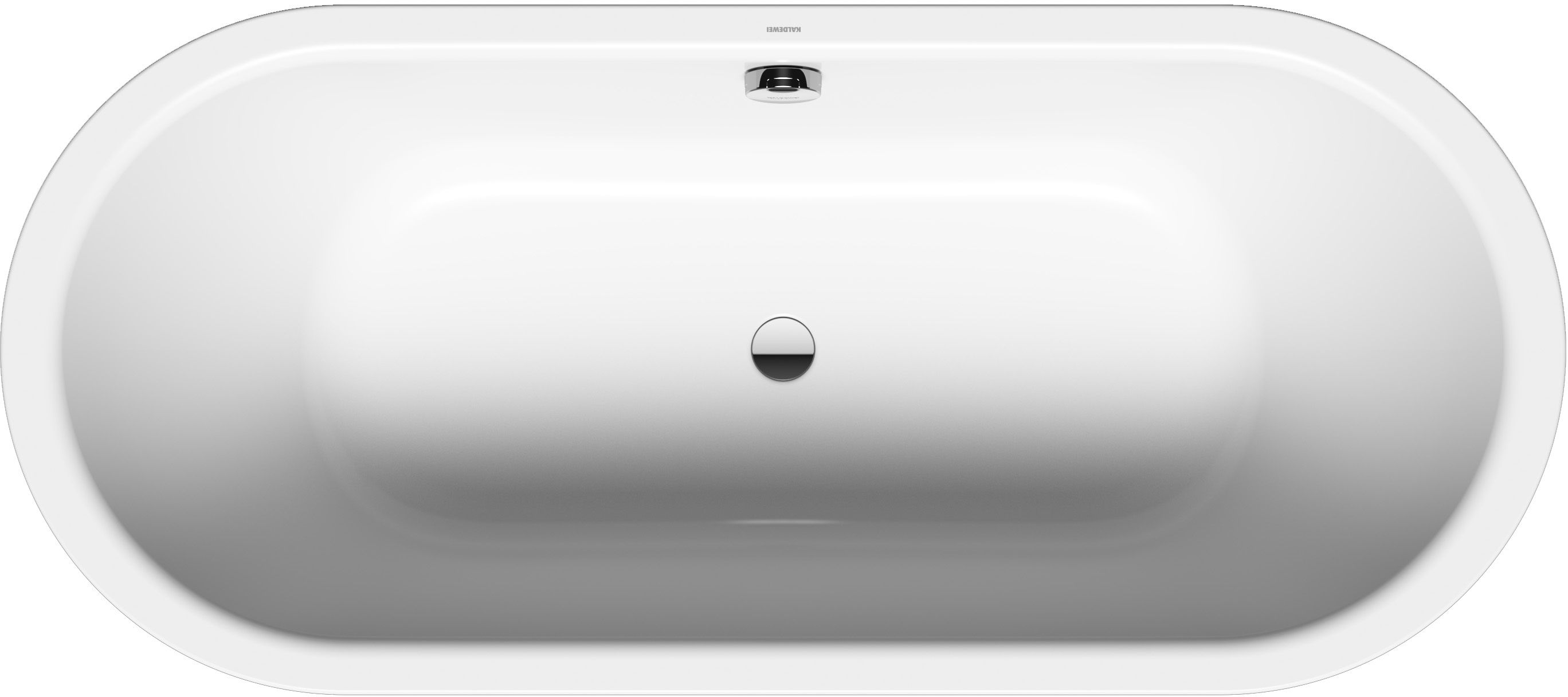 Kaldewei Classic Duo Oval vasca da bagno freestanding 170x75 cm ovale bicolore 291449130001