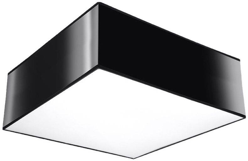 Sollux Lighting Horus plafoniera 1x60 W nero SL.0142